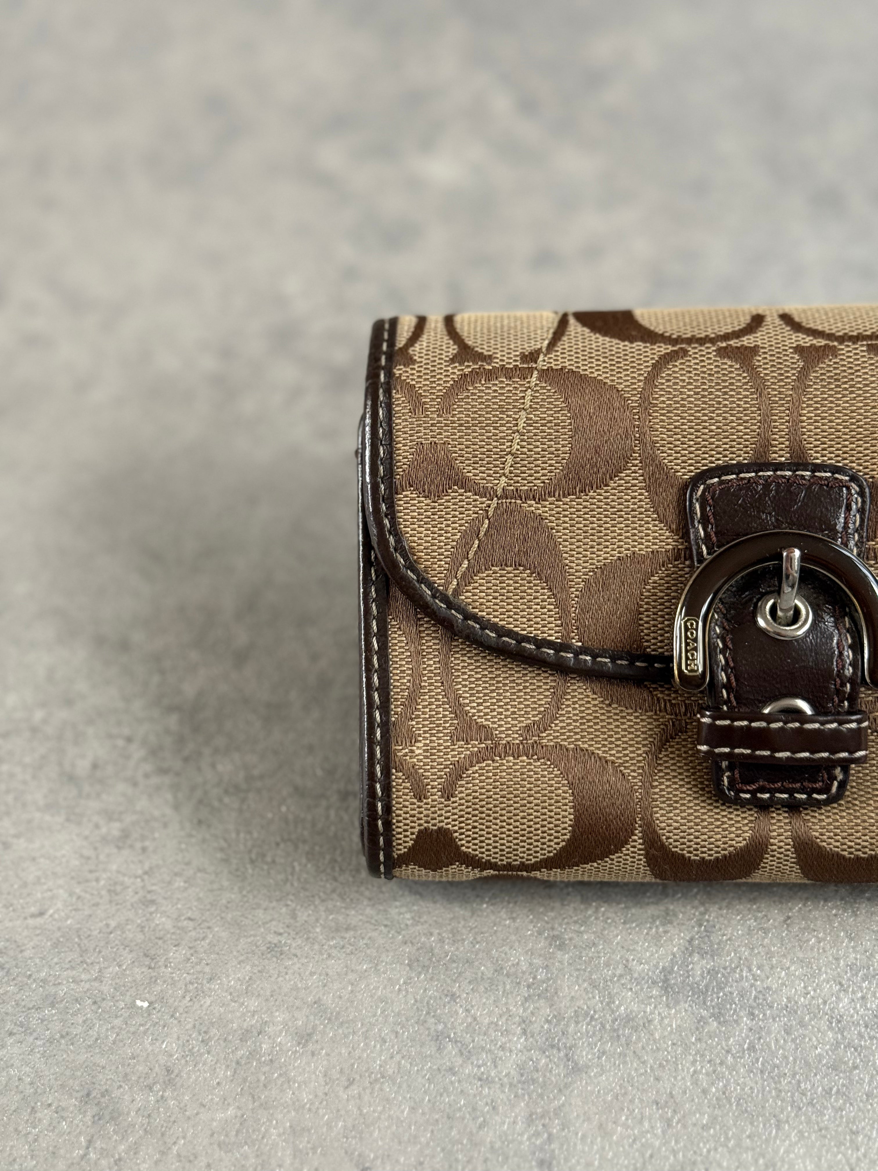 Vintage Coach Purse with Buckle