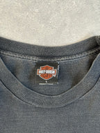 Vintage Harley Davidson Faded Eagle Flame T-shirt