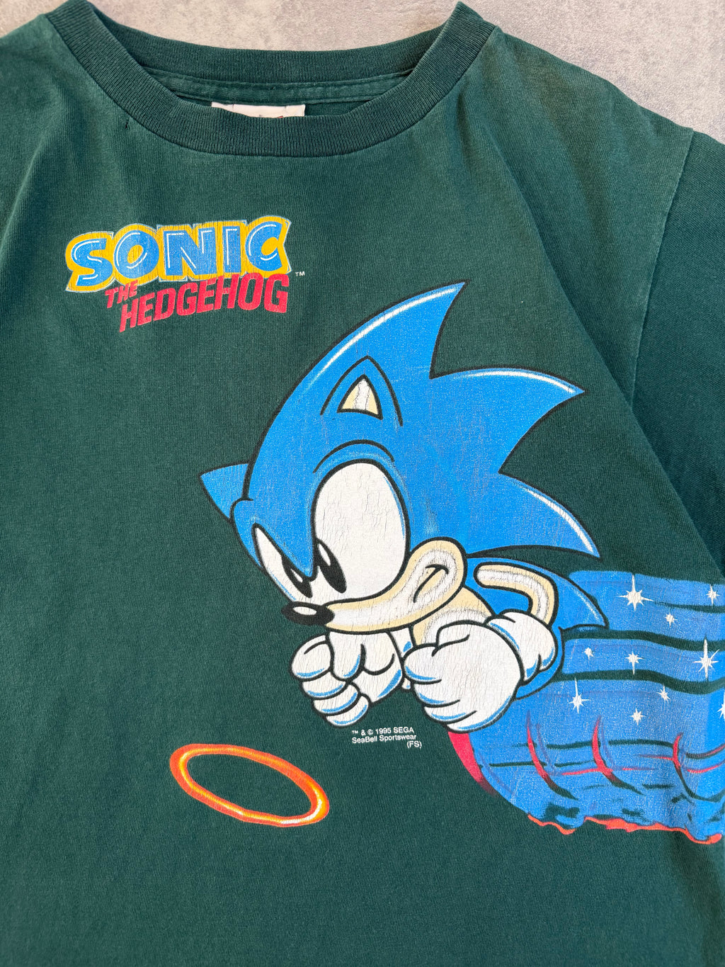 Vintage 1995 Sonic the Hedgehog Gaming 90s Promo
