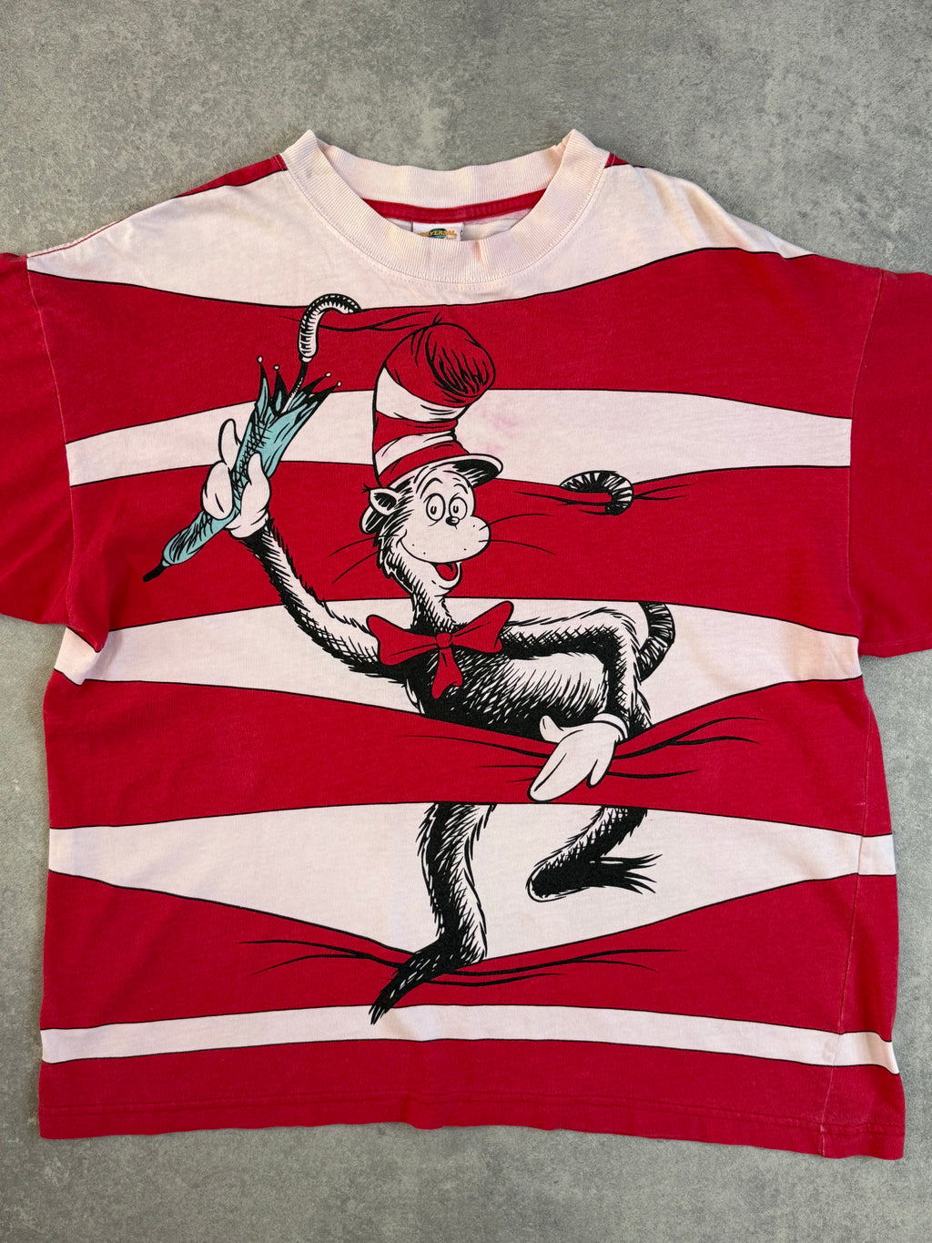 Vintage 90s Dr Suess Cat in the Hat T-shirt