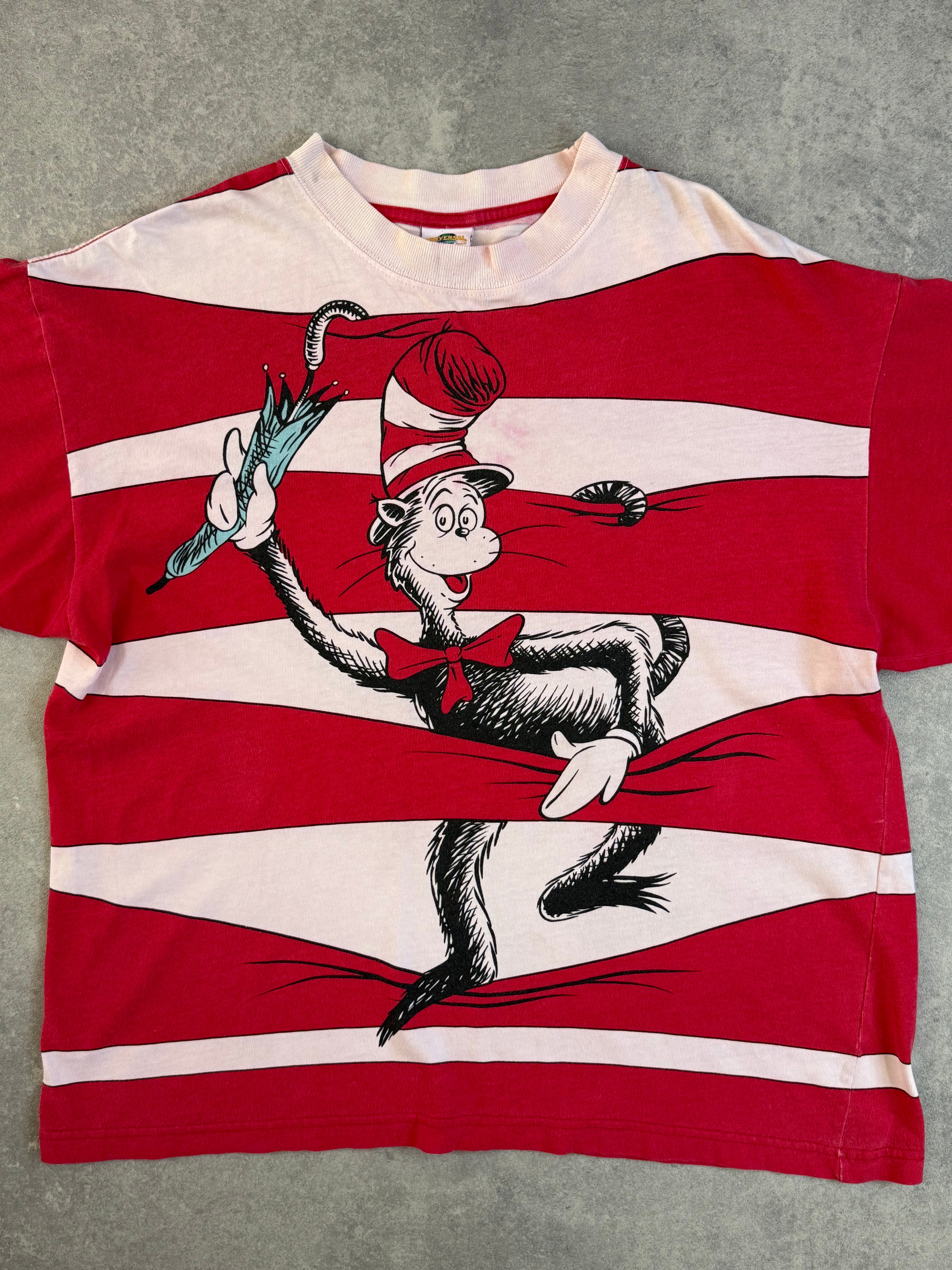 Vintage 90s Dr Suess Cat in the Hat T-shirt