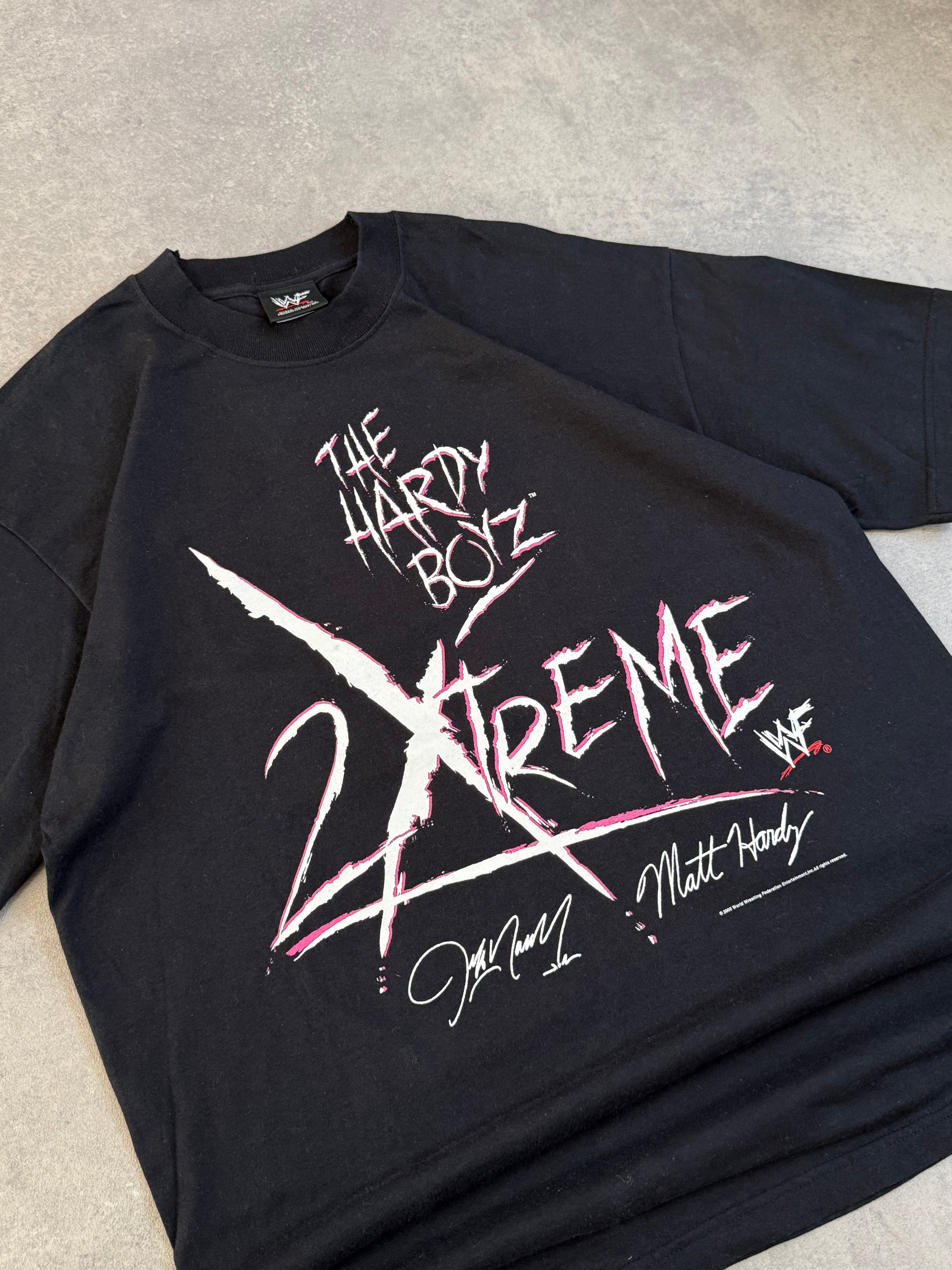 Vintage 2000 WWF Hardy Boyz 2XTreme Promo T-shirt