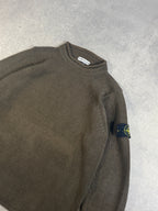 SS00 Stone Island Khaki Knit Jumper