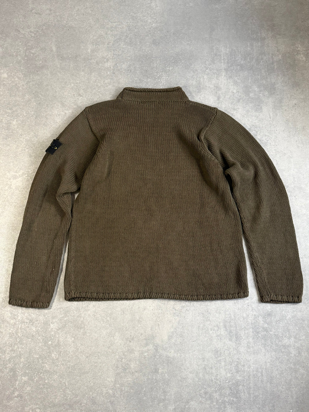 SS00 Stone Island Khaki Knit Jumper