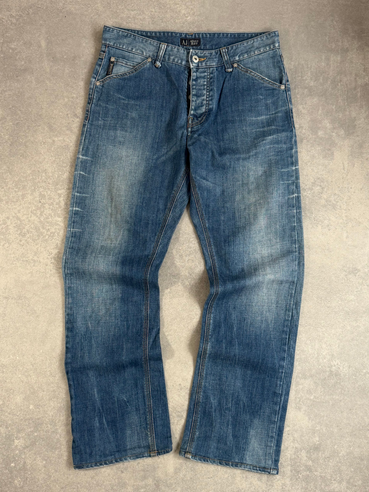 Armani Jeans Blue Fade Jeans