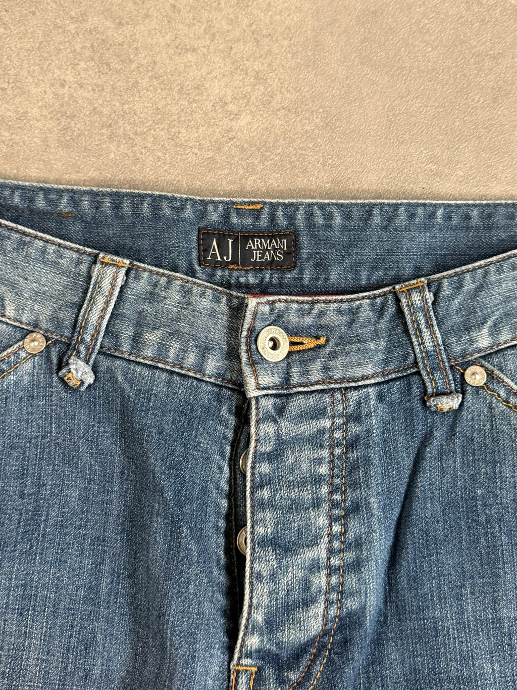 Armani Jeans Blue Fade Jeans