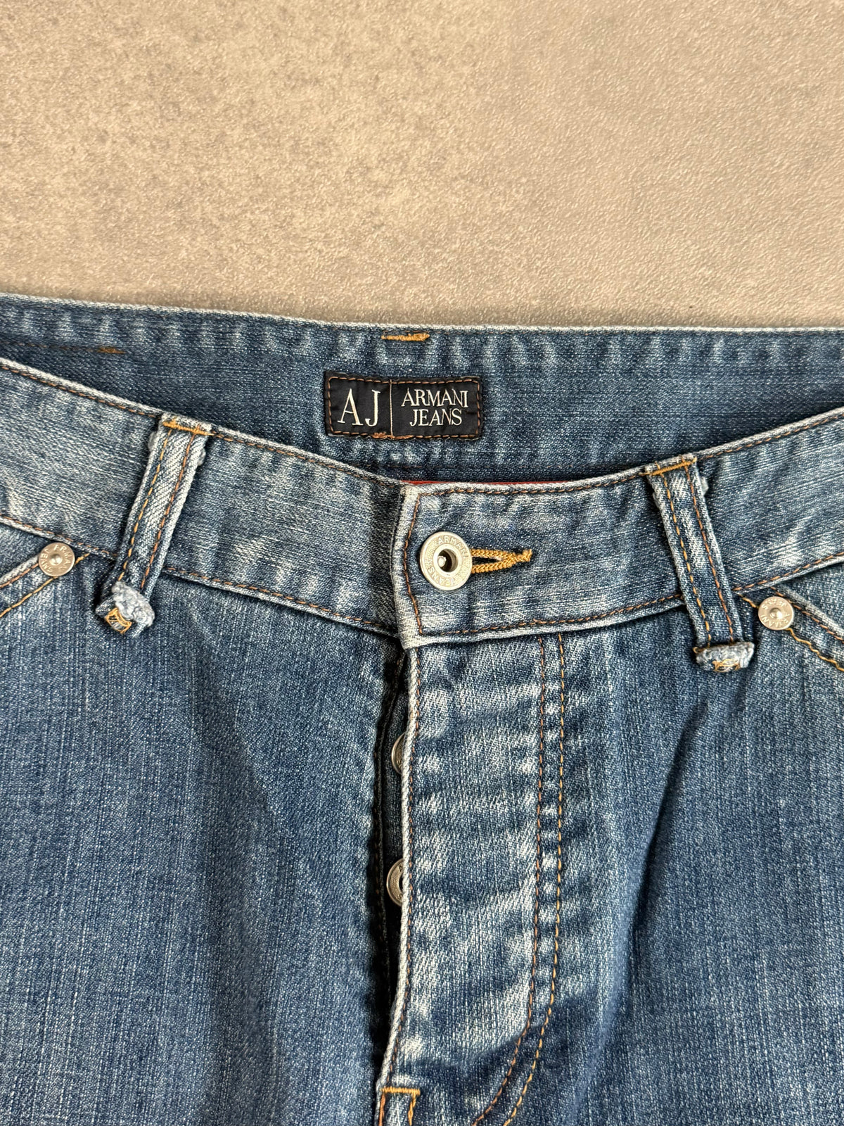 Armani Jeans Blue Fade Jeans