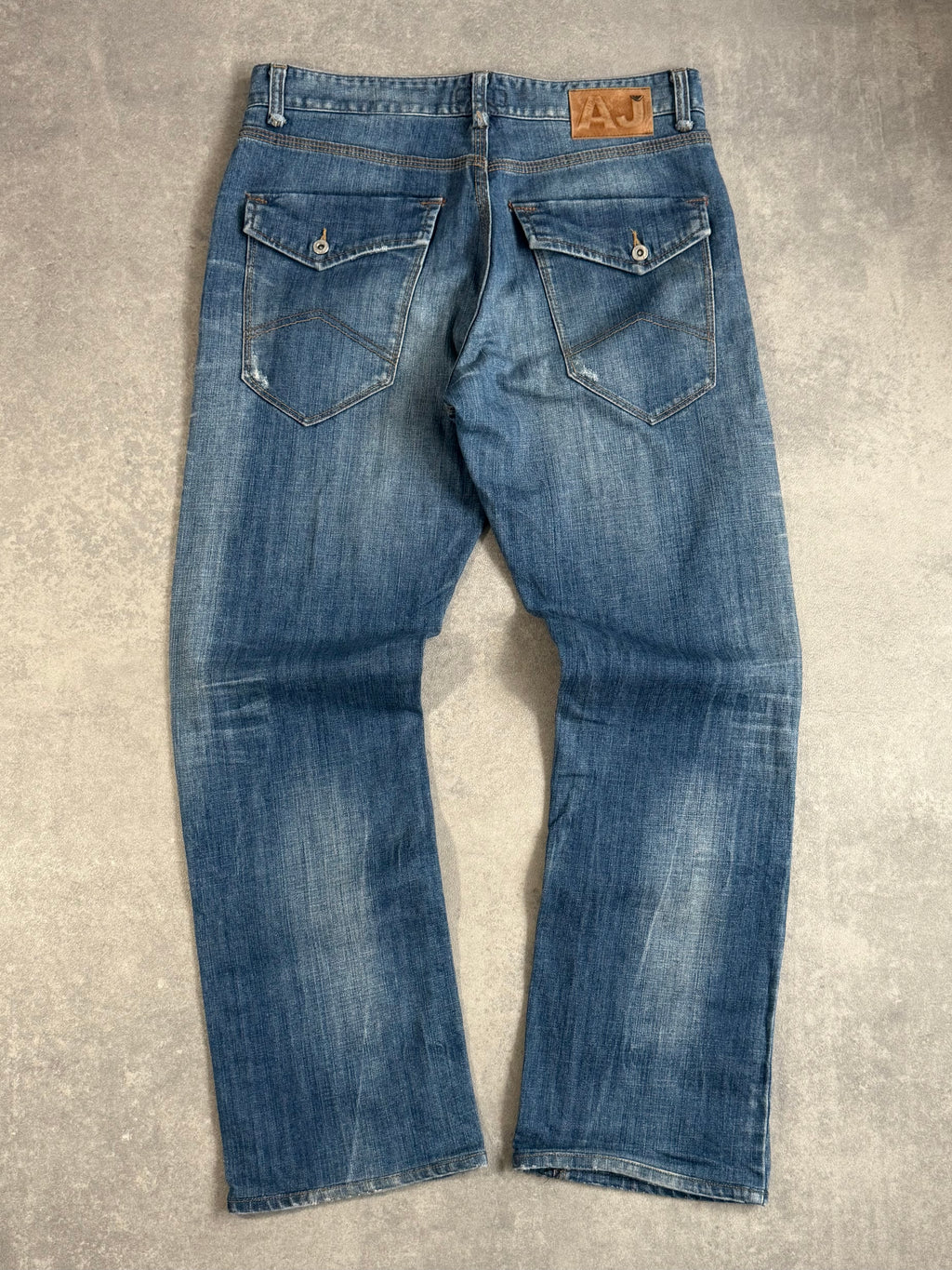 Armani Jeans Blue Fade Jeans