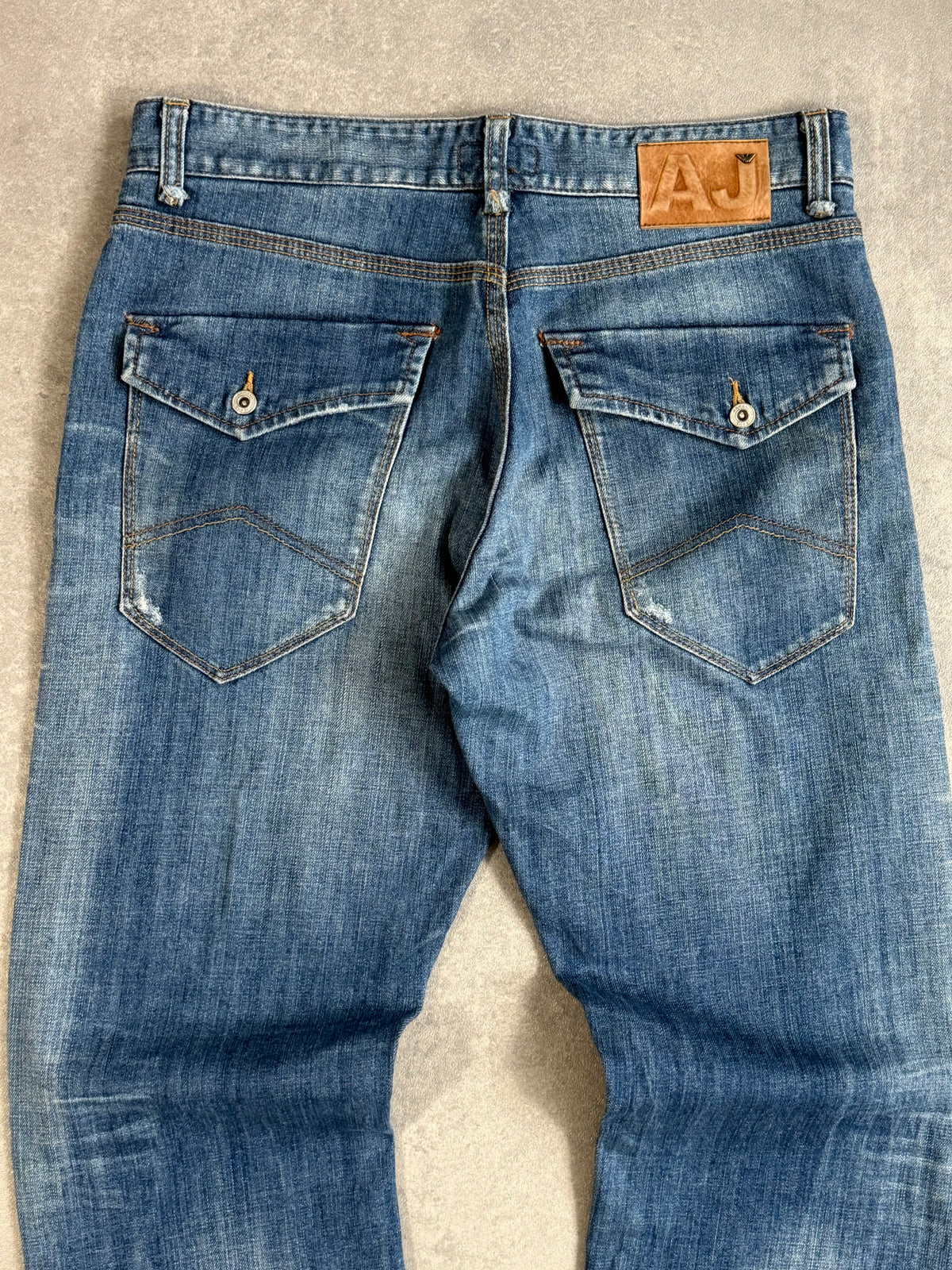 Armani Jeans Blue Fade Jeans