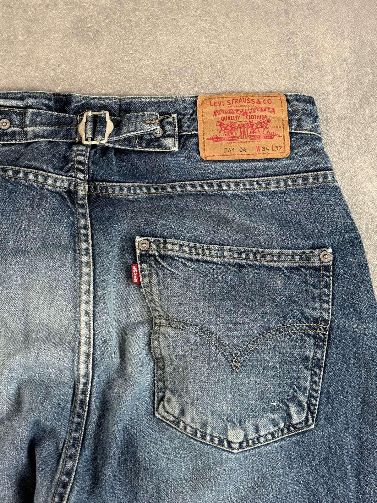 Vintage Levis Buckle Back Jeans