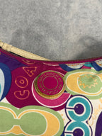 Vintage Coach Poppy Pop C Graffiti Shoulder Bag