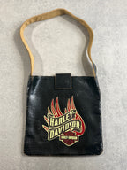 Vintage Harley Davidson Leather Tote