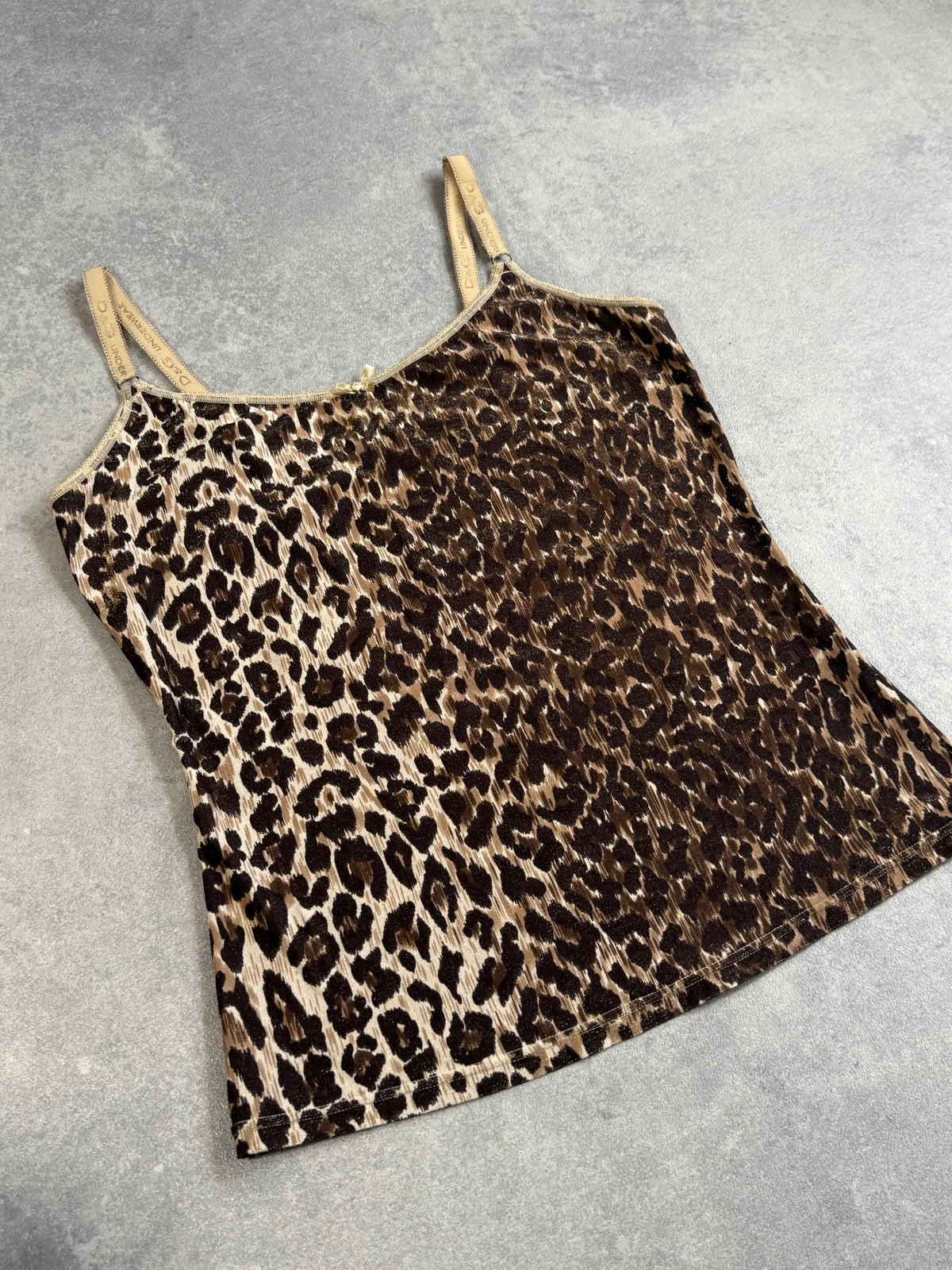Vintage D&G Leopard Print Cami