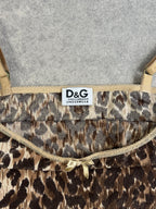 Vintage D&G Leopard Print Cami