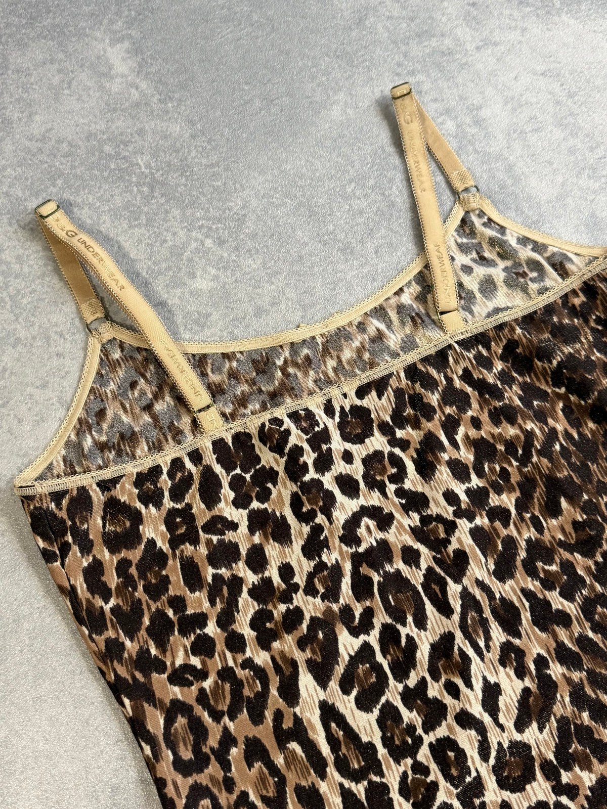 Vintage D&G Leopard Print Cami