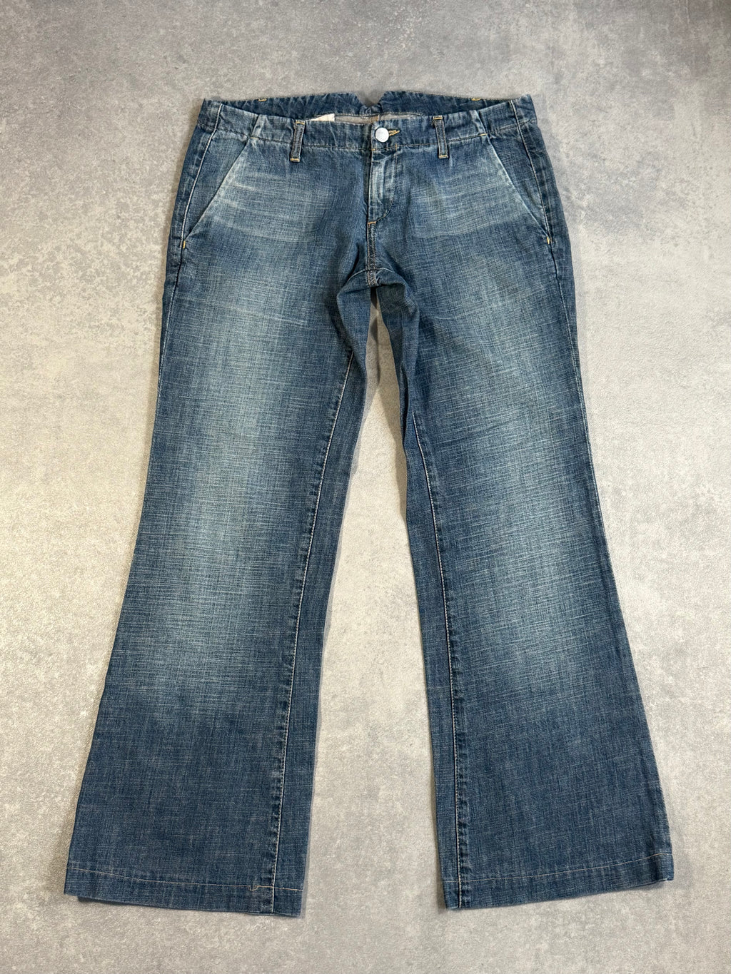 Vintage Miss Sixty Buckle Back Jeans