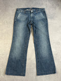 Vintage Miss Sixty Buckle Back Jeans