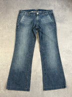 Vintage Miss Sixty Buckle Back Jeans