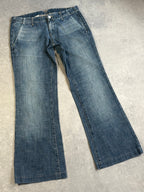 Vintage Miss Sixty Buckle Back Jeans