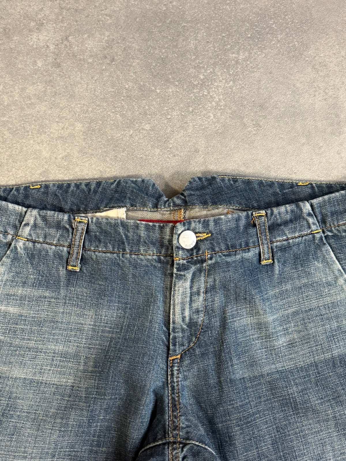 Vintage Miss Sixty Buckle Back Jeans