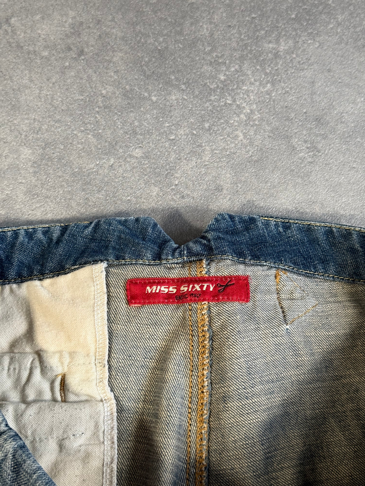 Vintage Miss Sixty Buckle Back Jeans