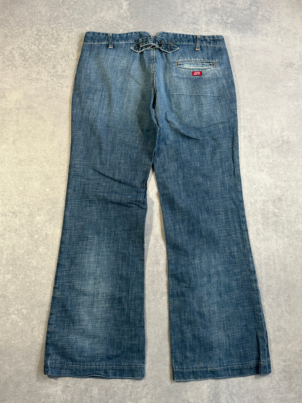 Vintage Miss Sixty Buckle Back Jeans