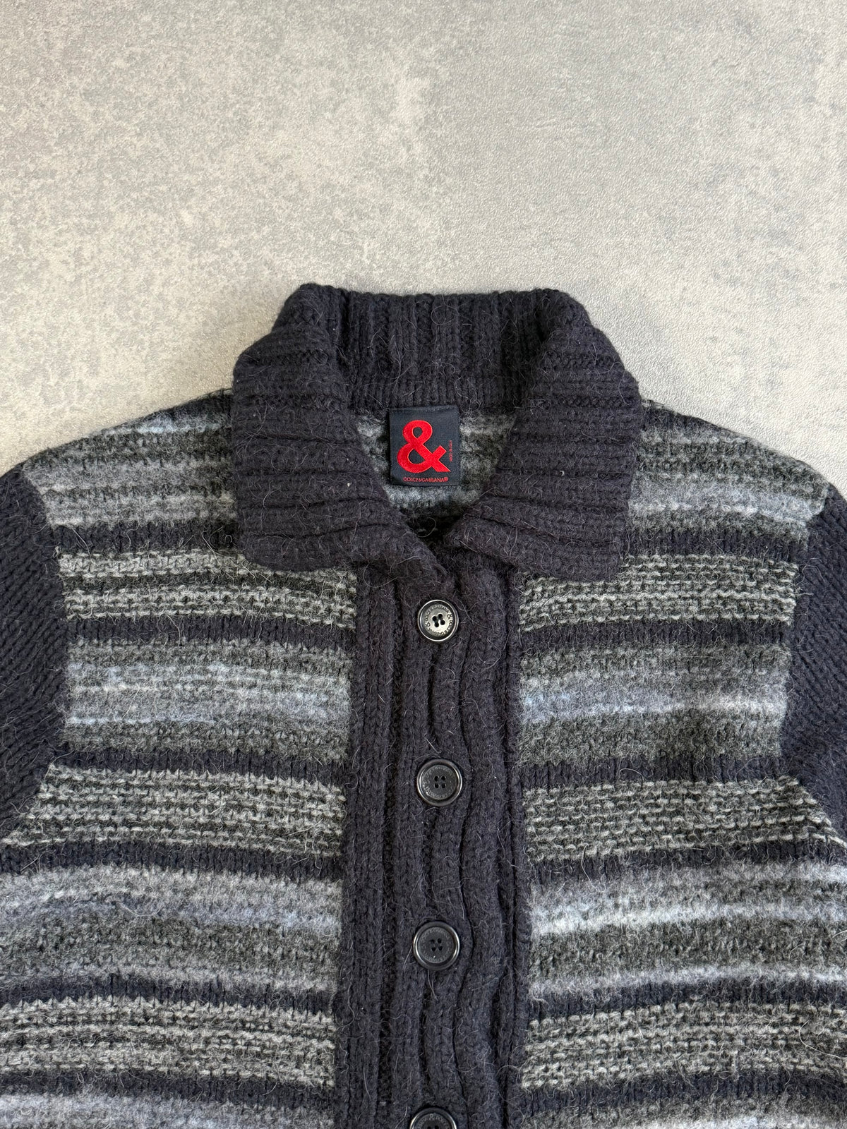 Vintage Dolce & Gabbana Wool Blend Cardigan.