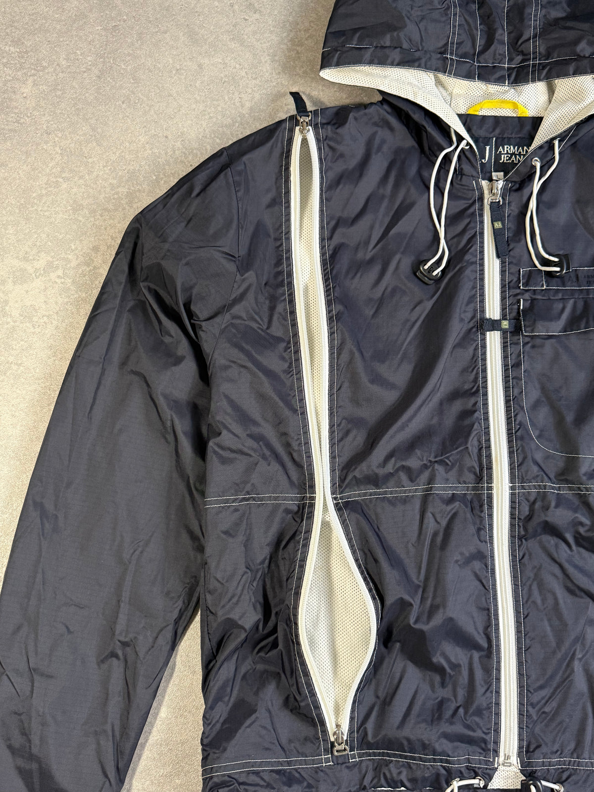 Vintage Armani Jeans 'Zip' Jacket