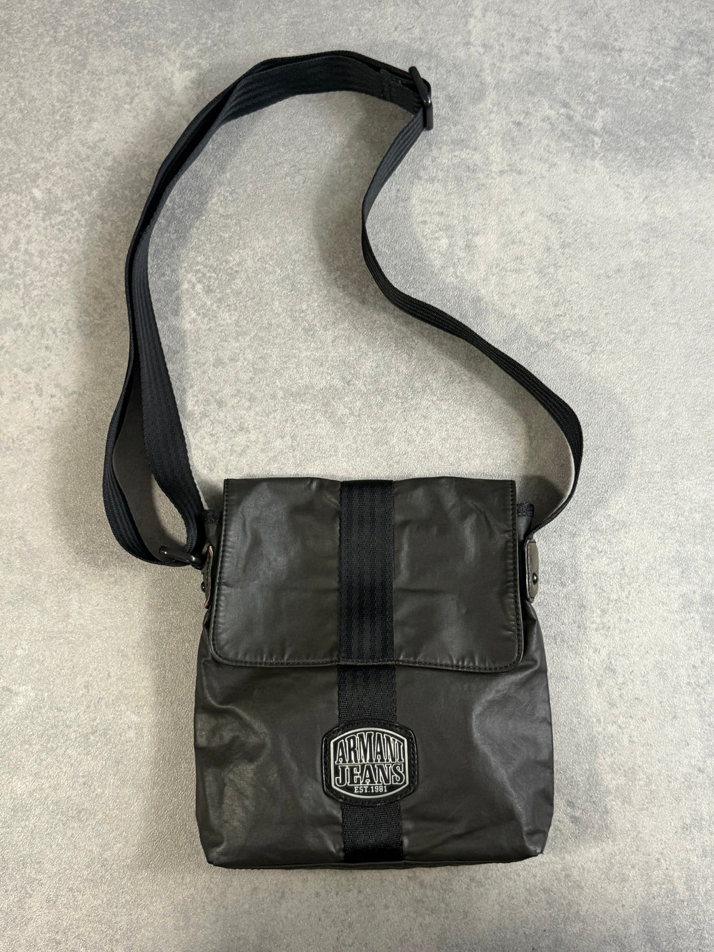 Vintage Armani Jeans Side Strap Bag