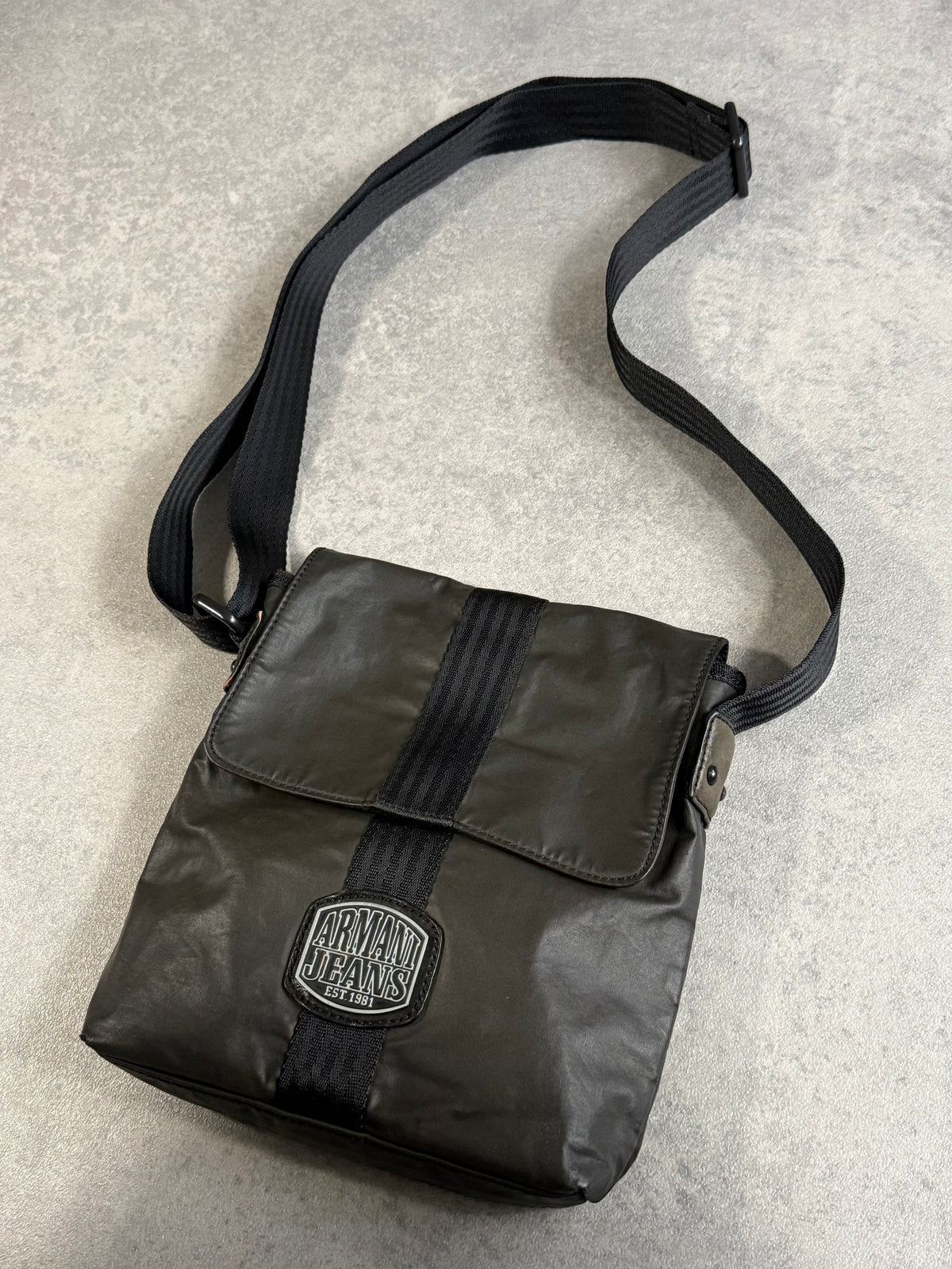 Vintage Armani Jeans Side Strap Bag