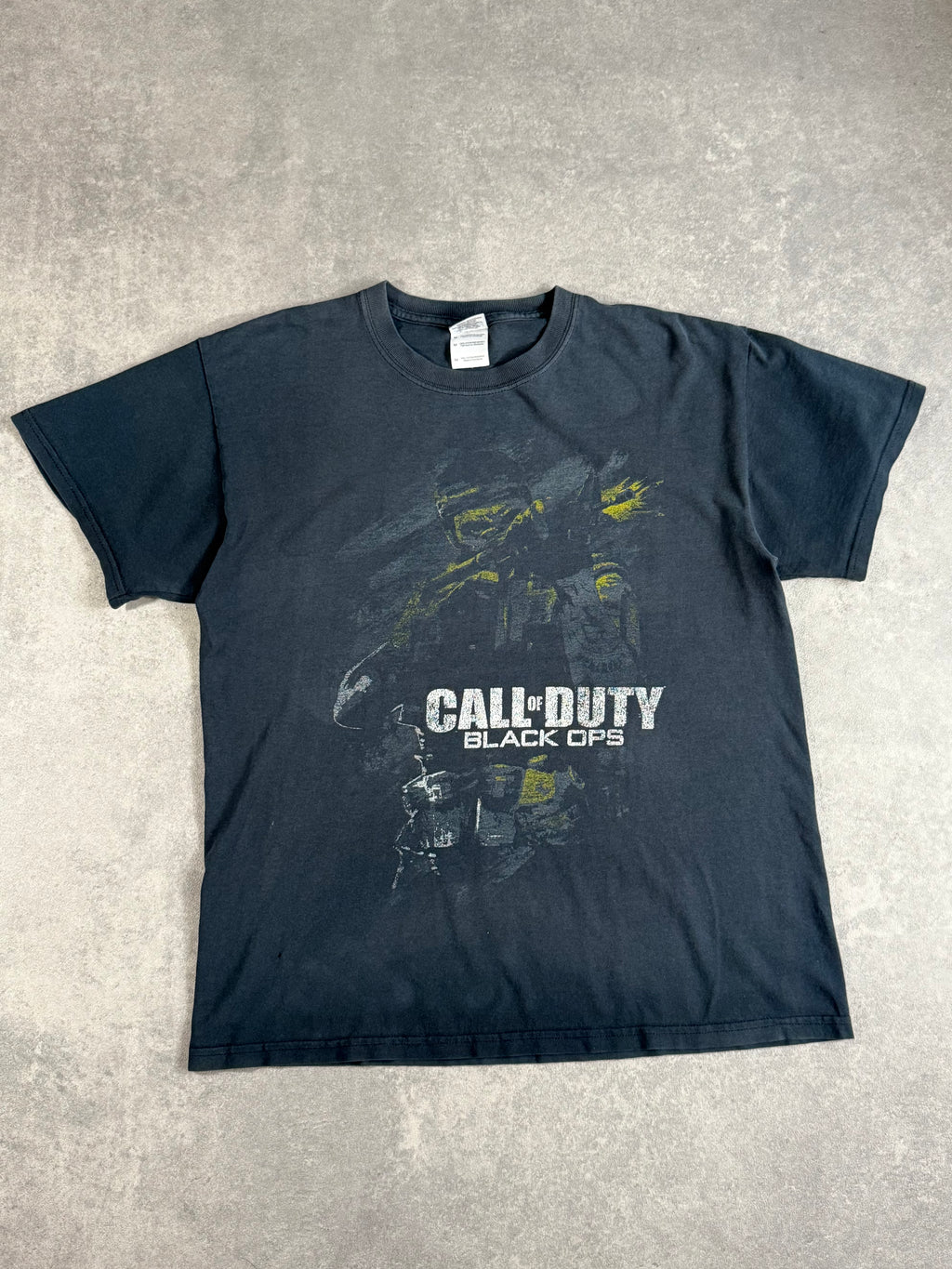 Vintage Call of Duty Black Ops Gaming Promo T-Shirt
