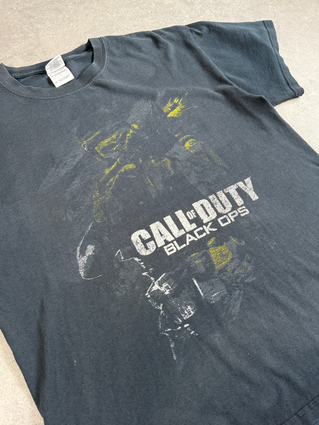 Vintage Call of Duty Black Ops Gaming Promo T-Shirt
