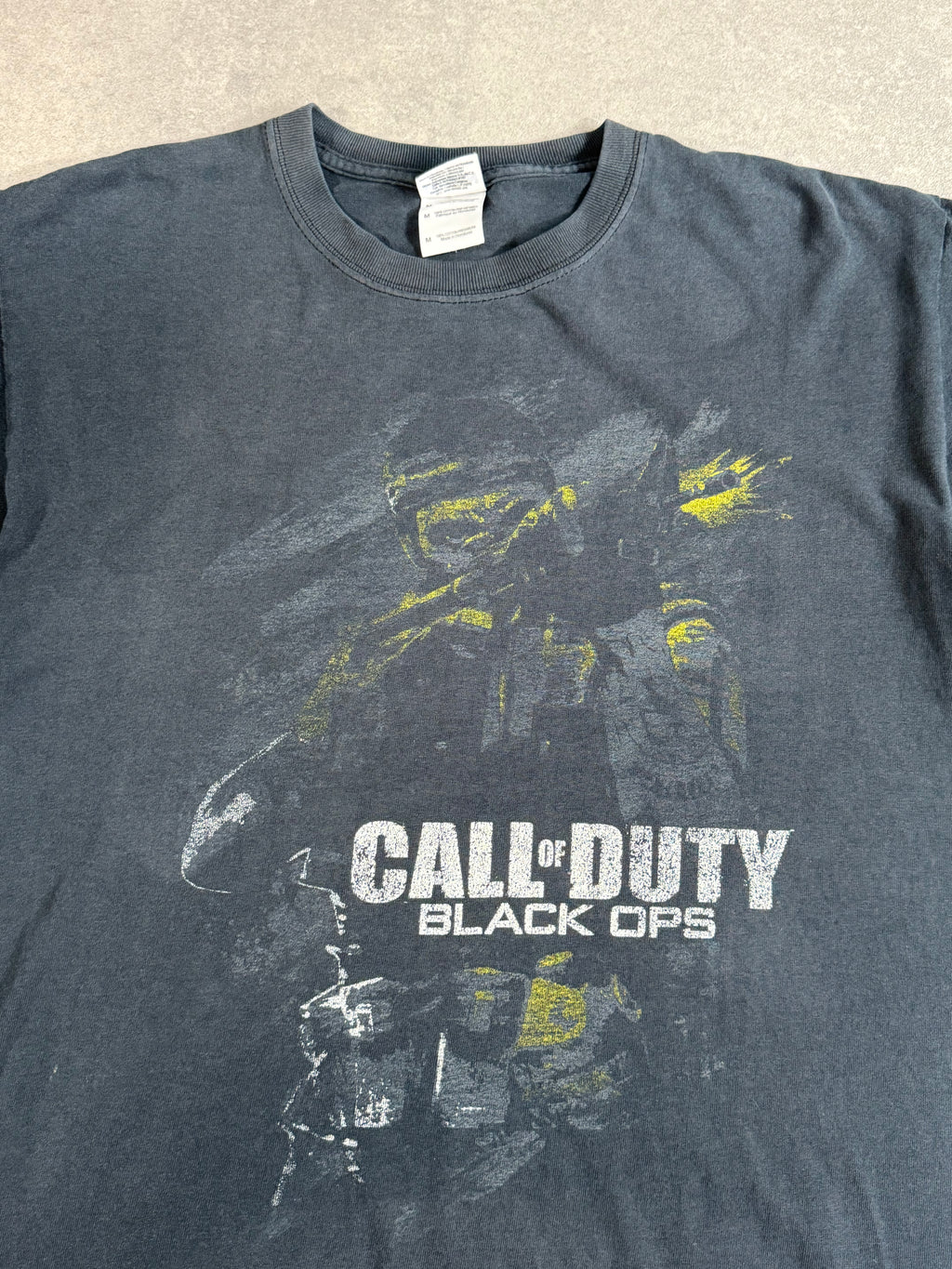 Vintage Call of Duty Black Ops Gaming Promo T-Shirt