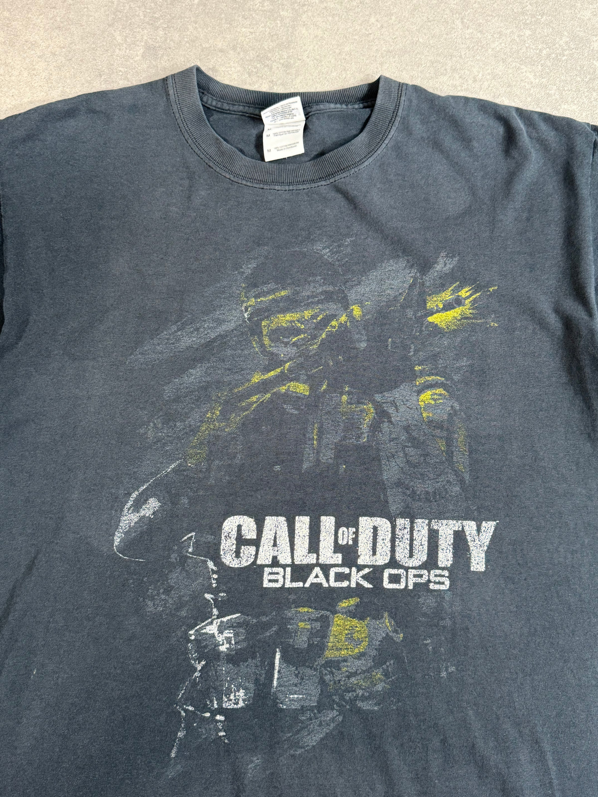 Vintage Call of Duty Black Ops Gaming Promo T-Shirt