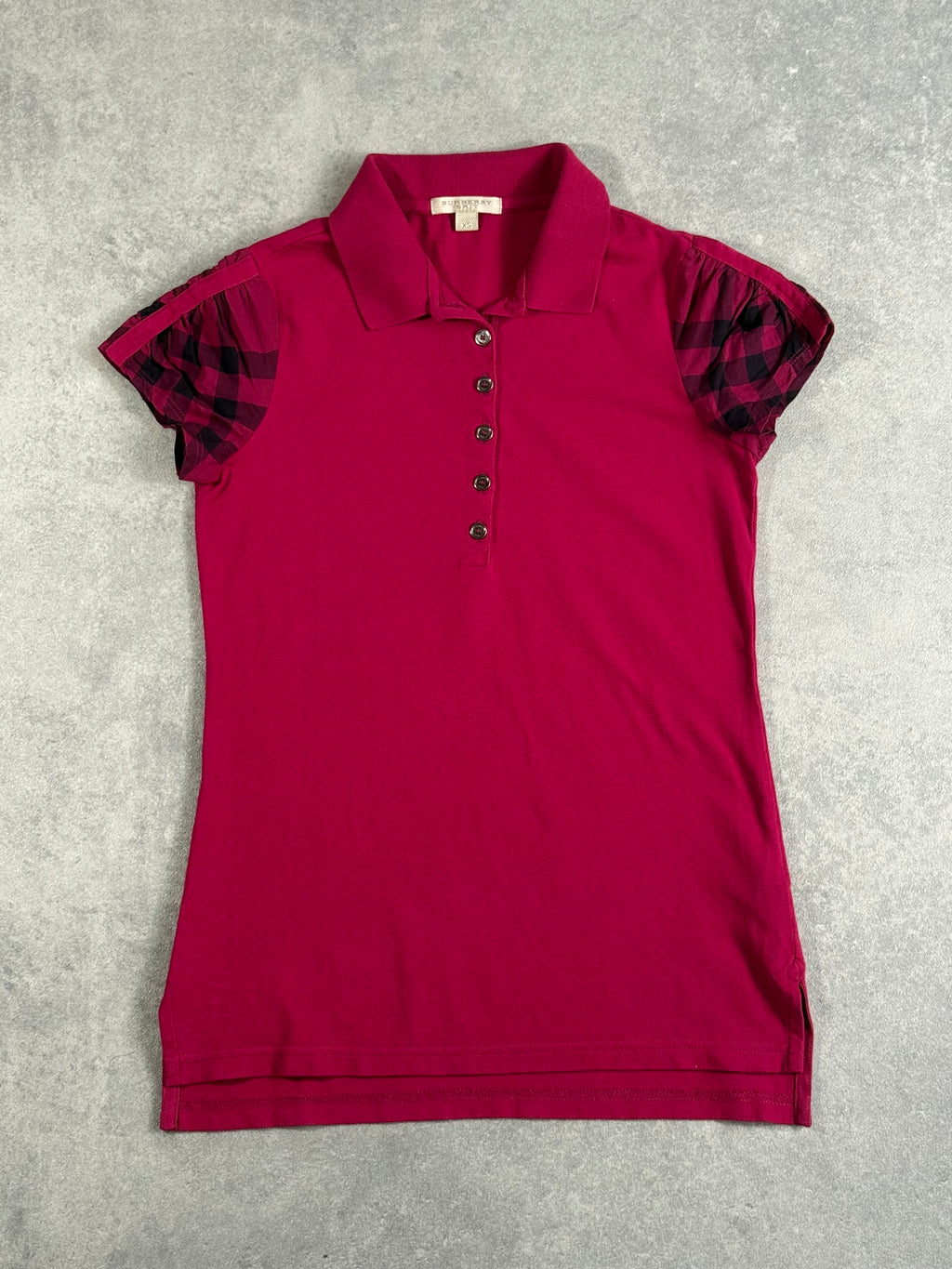 Vintage Burberry Brit Nova Check Polo