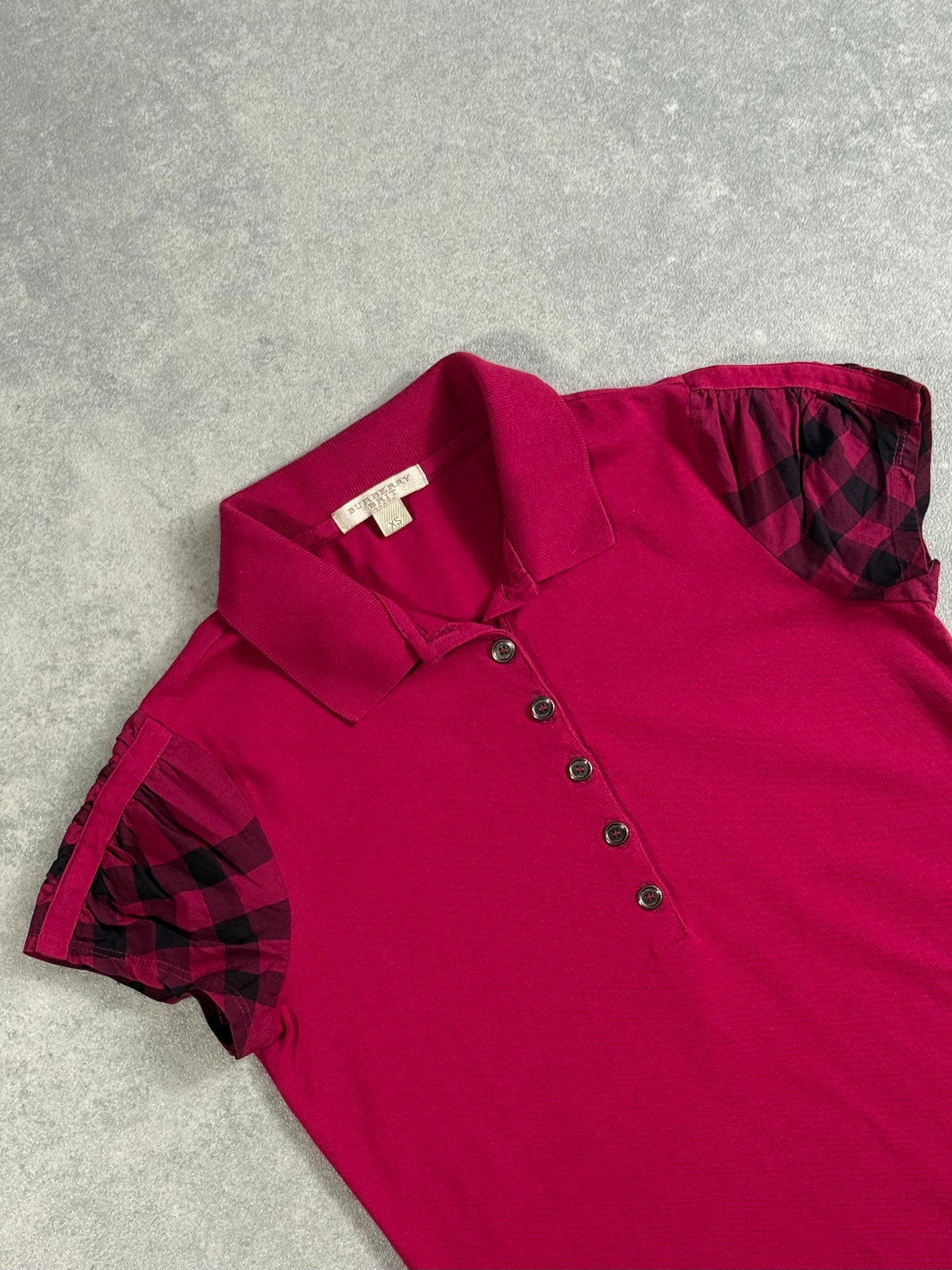 Vintage Burberry Brit Nova Check Polo