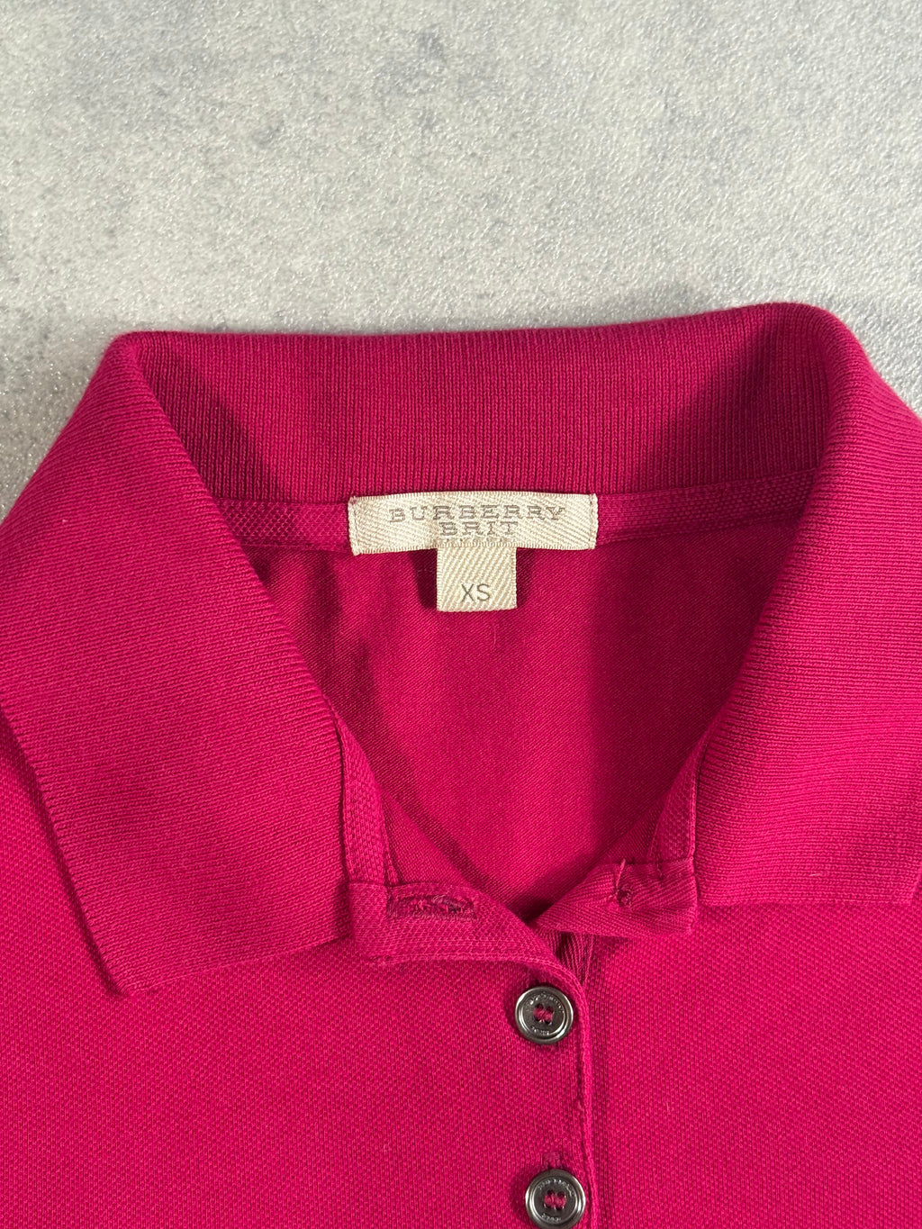 Vintage Burberry Brit Nova Check Polo