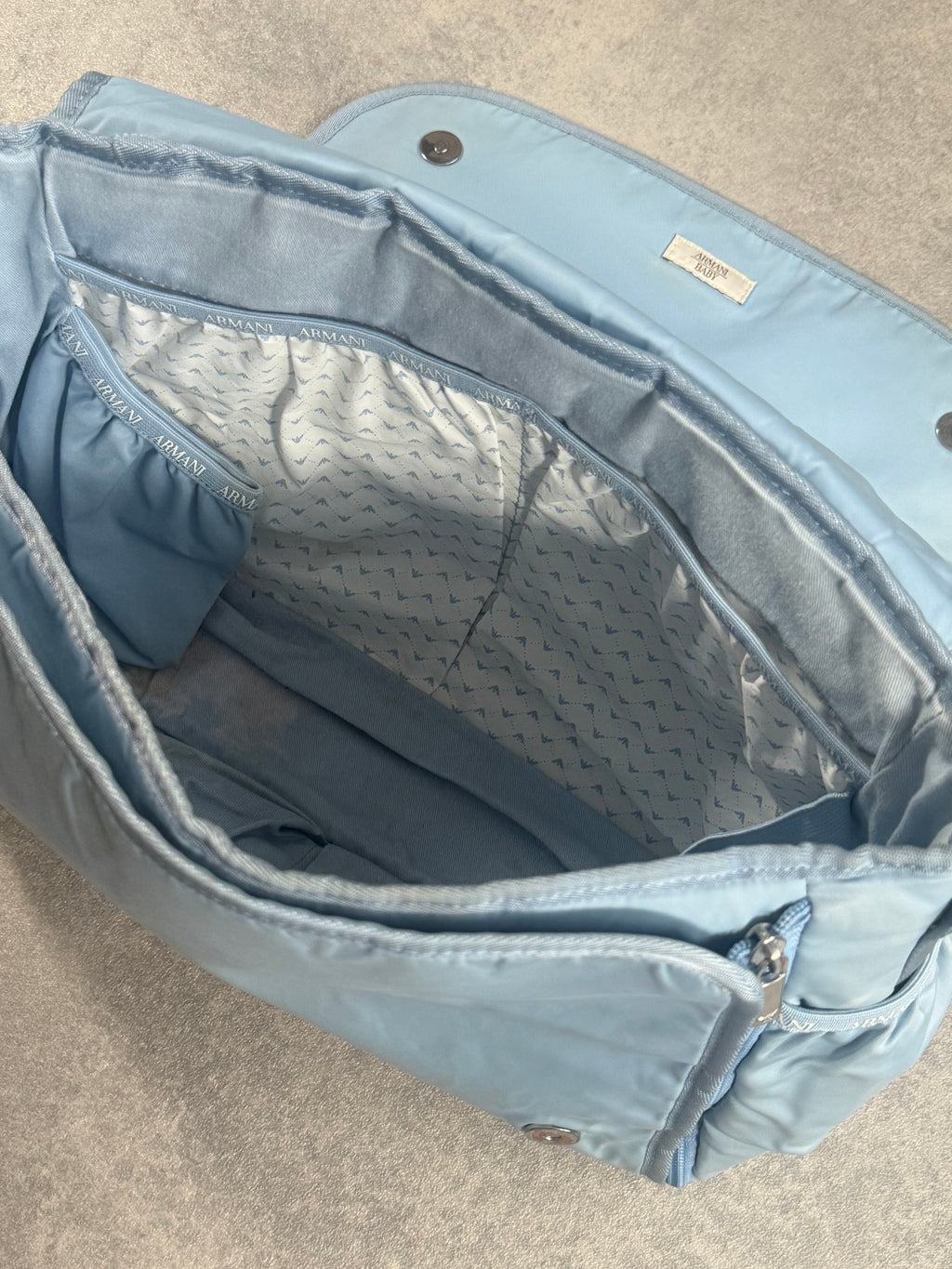 Vintage Armani Baby Blue Side Bag