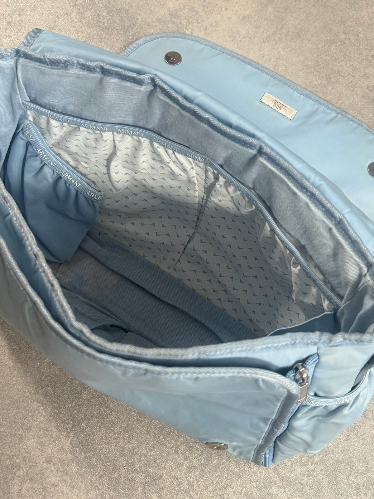 Vintage Armani Baby Blue Side Bag
