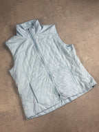 Vintage Burberry Blue Quilted Gilet