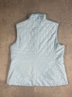 Vintage Burberry Blue Quilted Gilet