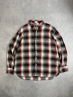 Vintage 1980s CP Company Ideas by Massimo Osti Plaid Flannel Shirt