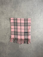 Vintage 90s Burberrys Baby Pink Scarf