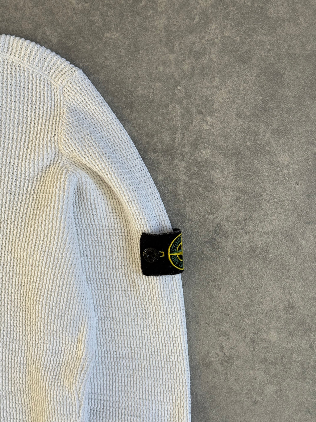Vintage Stone Island Waffle Knit Longsleeve Jumper