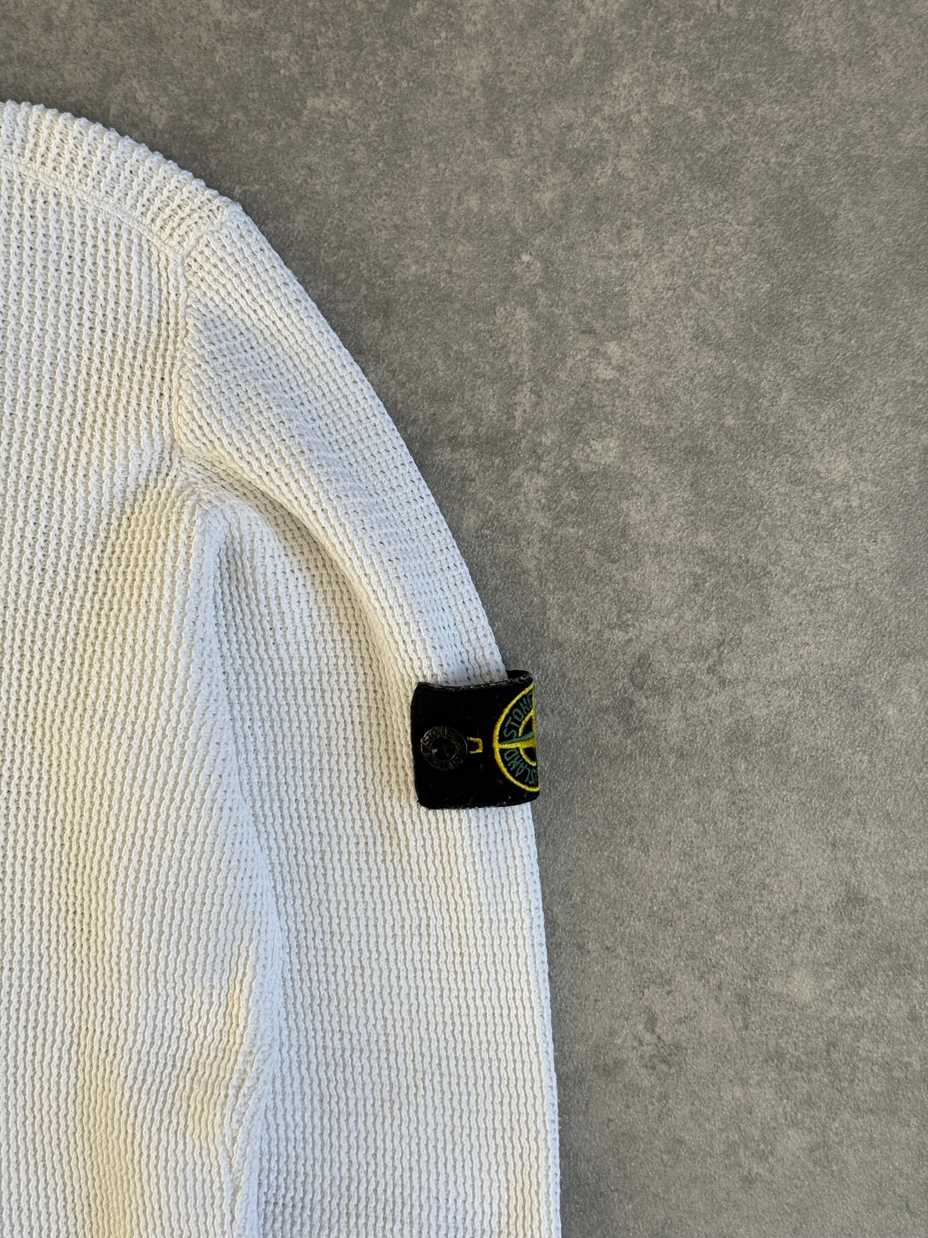 Vintage Stone Island Waffle Knit Longsleeve Jumper