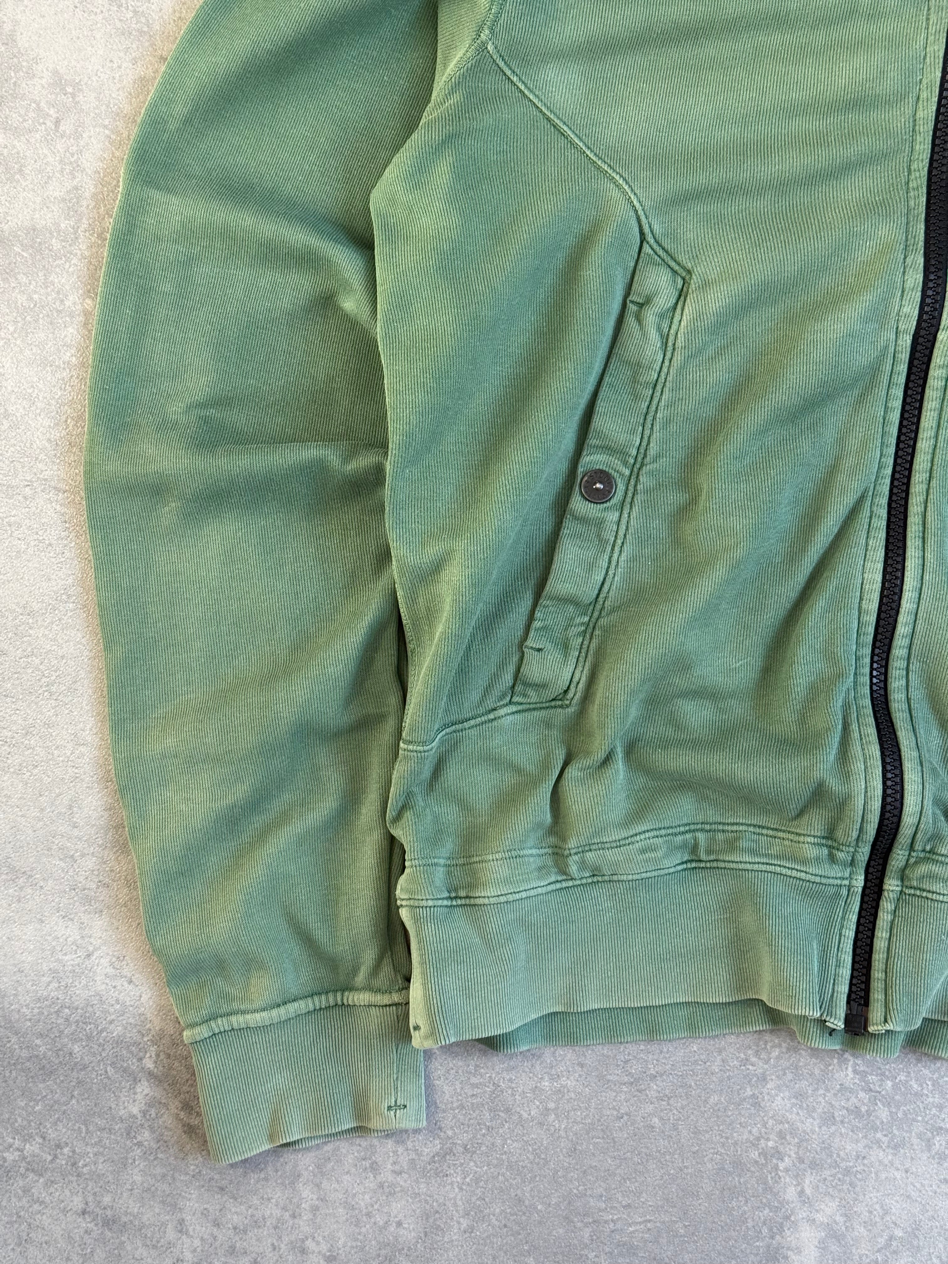 Vintage Stone Island Zip Up Hoodie