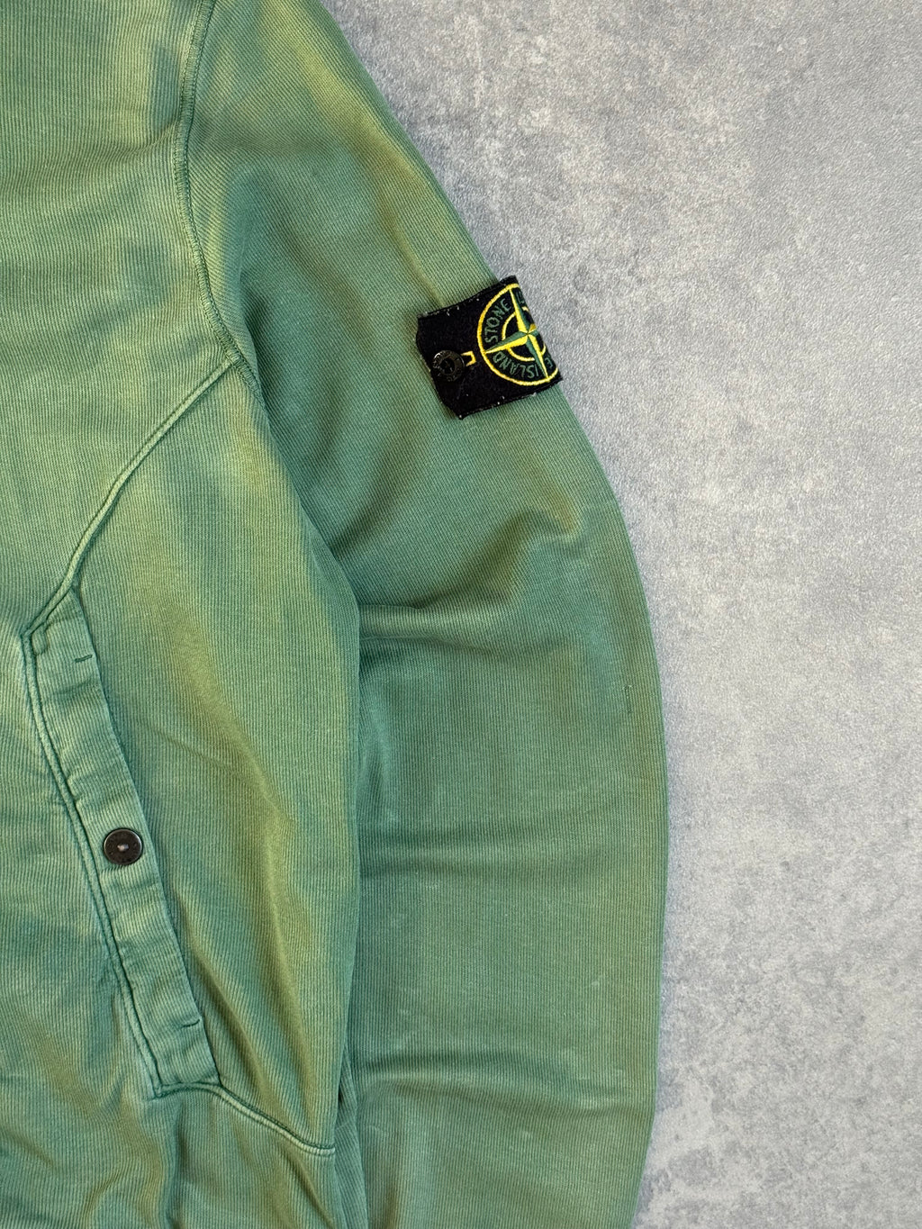 Vintage Stone Island Zip Up Hoodie