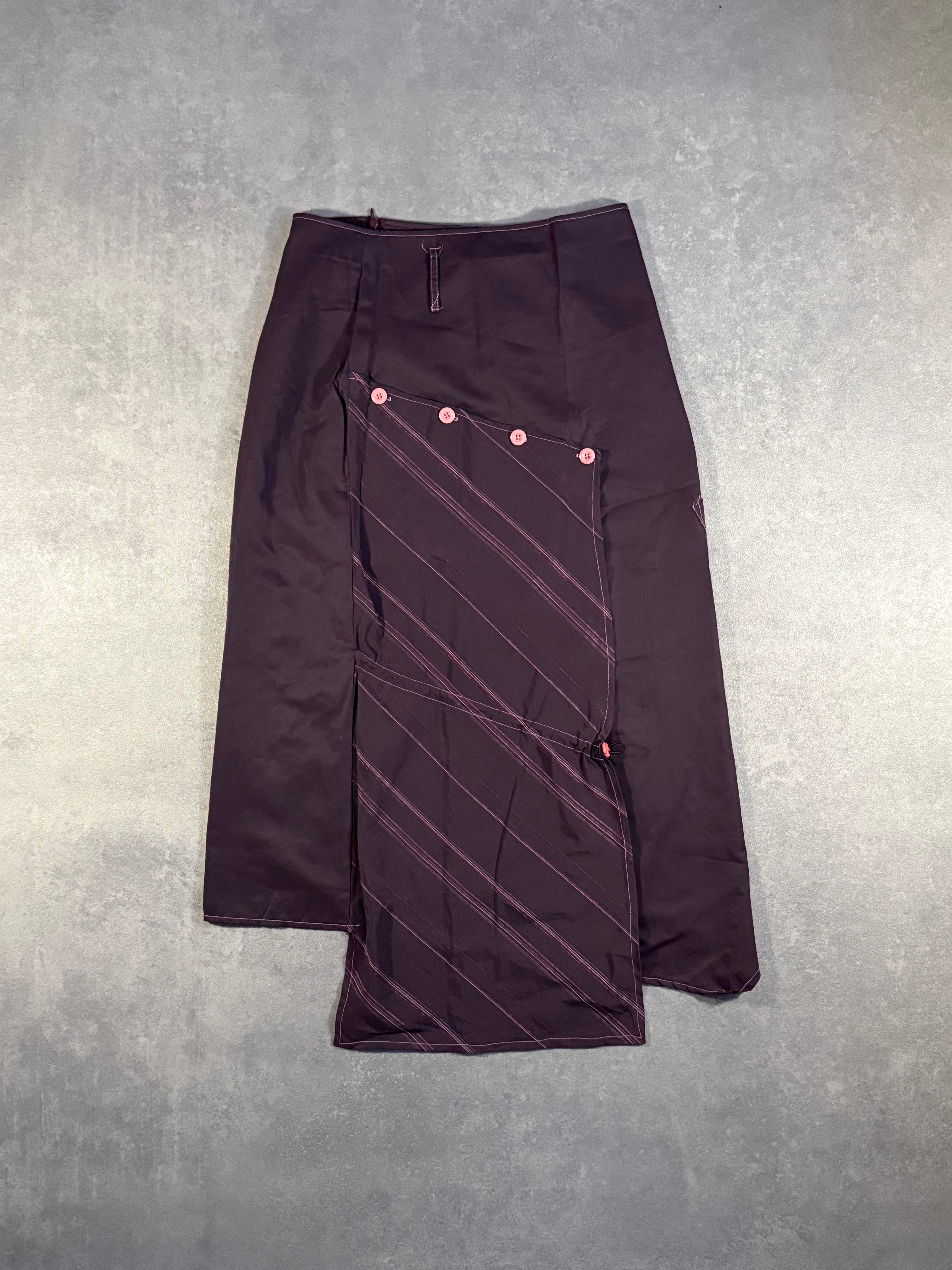 Vintage Y2K Purple Maxi Skirt