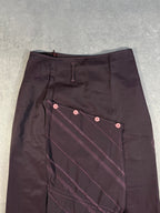 Vintage Y2K Purple Maxi Skirt