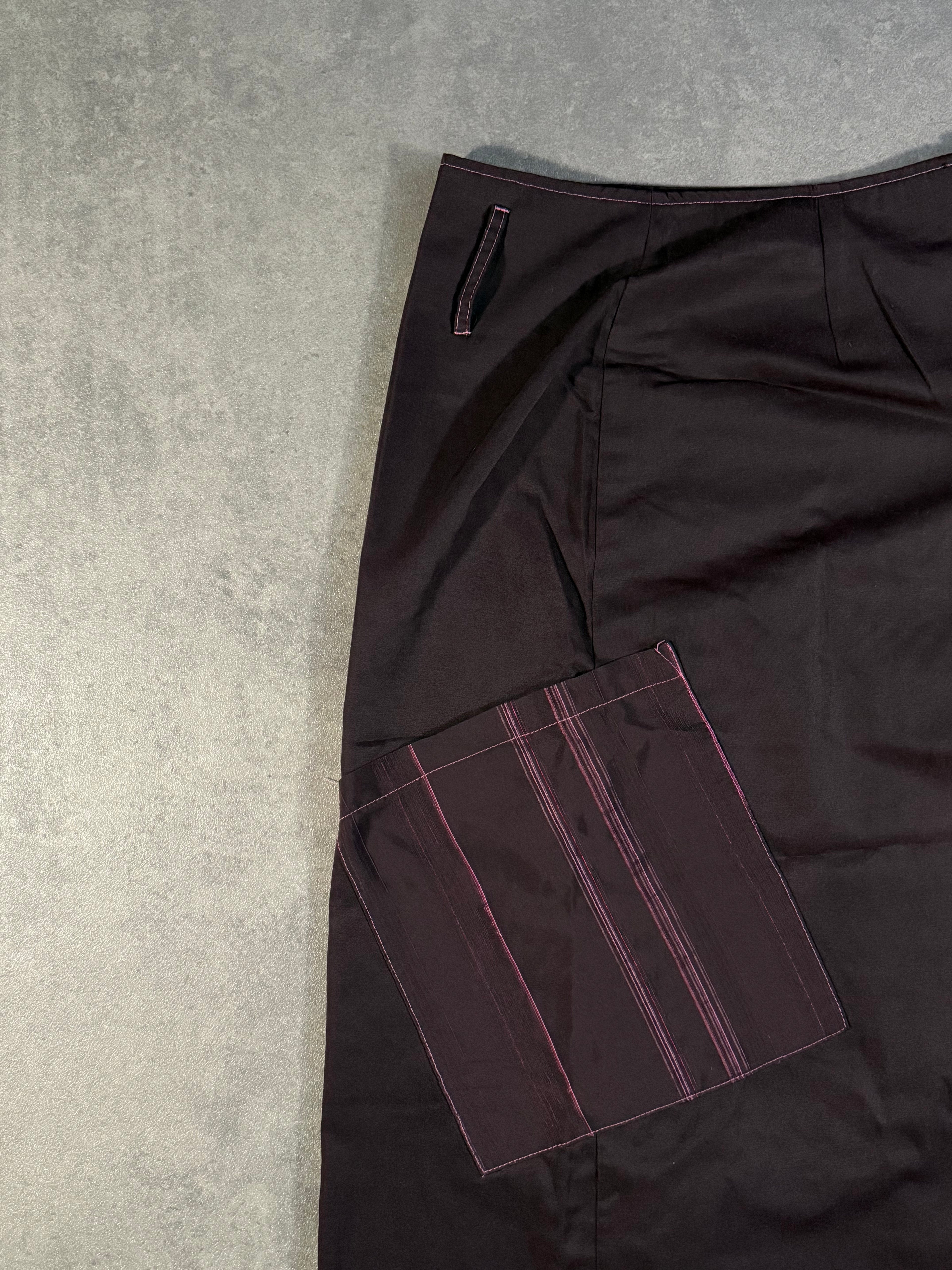 Vintage Y2K Purple Maxi Skirt
